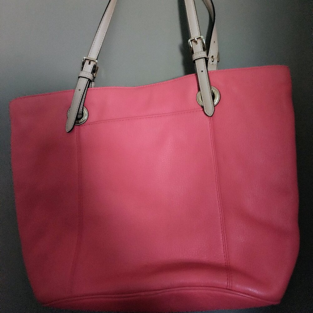 MiCHAEL KORS CORAL SATCHEL BAG